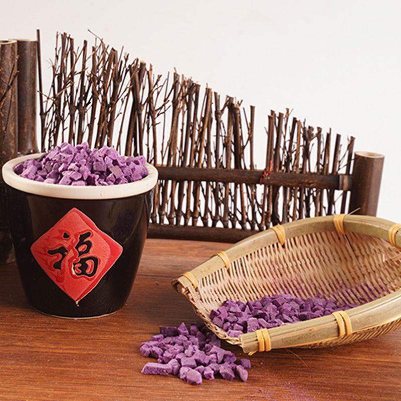 Beku ubi ungu kering Beku ubi ungu kering